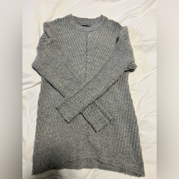 GREY KNIT SWEATER XS - Picture 2 of 3